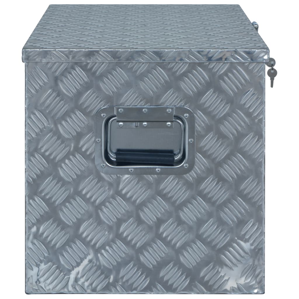 Scatola in Alluminio 610x430x455 mm Argento | homemem39