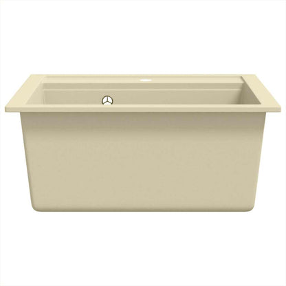 Lavello da Cucina in Granito Vasca Singola Beige | homemem39