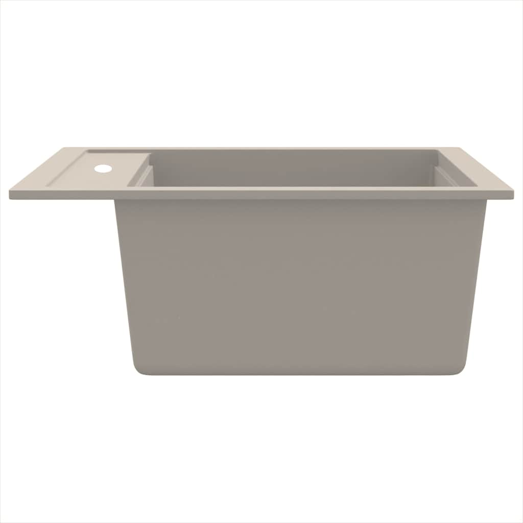 Lavello da Cucina in Granito Vasca Singola Beige - homemem39