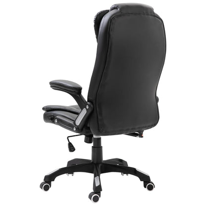 Sedia da Ufficio Nera in Similpelle - homemem39
