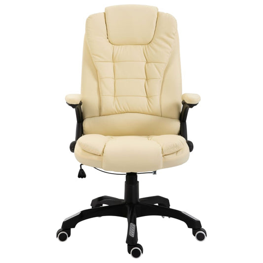 Sedia da Ufficio Crema in Similpelle - homemem39
