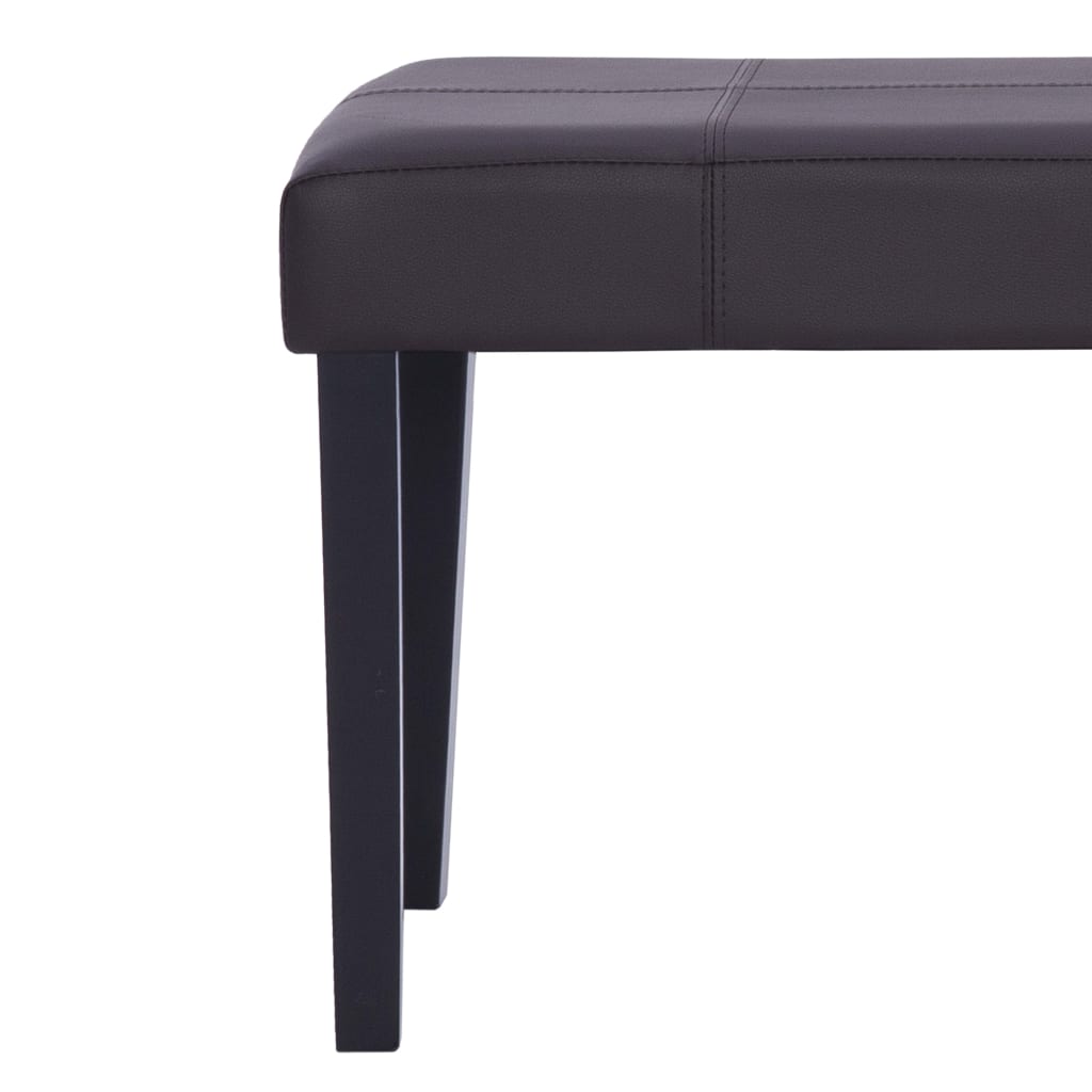 Panca 106 cm Marrone in Similpelle | homemem39