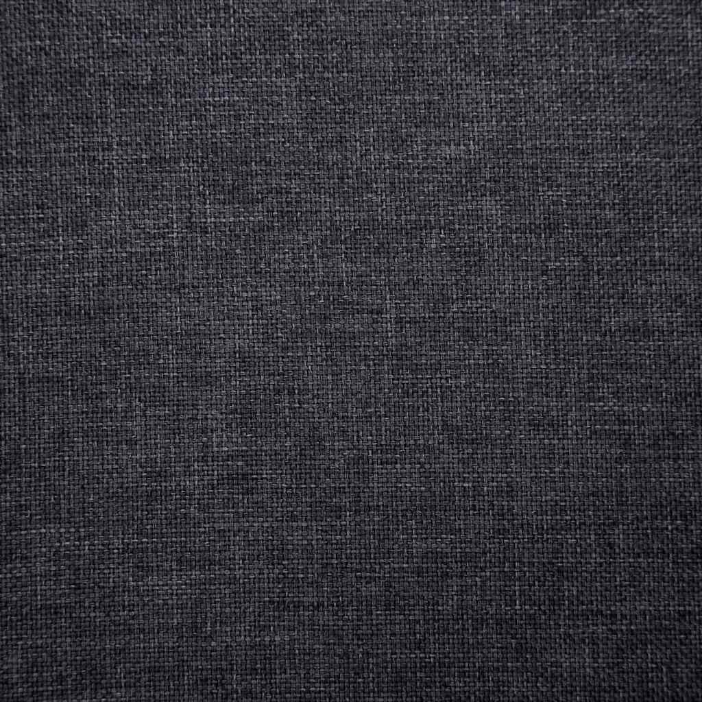 Panca 139,5 cm Grigio Scuro in Poliestere
