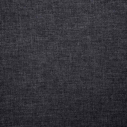 Panca 139,5 cm Grigio Scuro in Poliestere