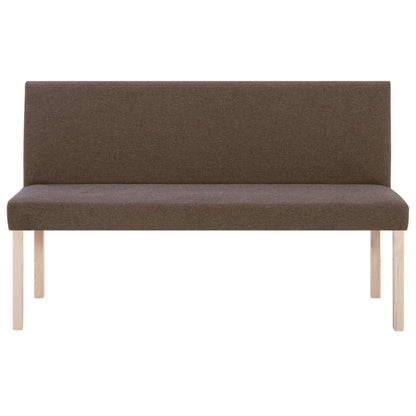 Panca 139,5 cm Marrone in Poliestere | homemem39