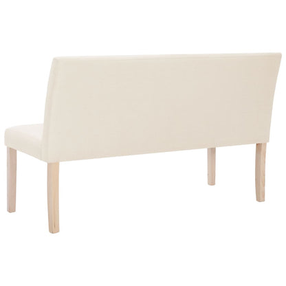 Panca 139,5 cm Crema in Poliestere | homemem39