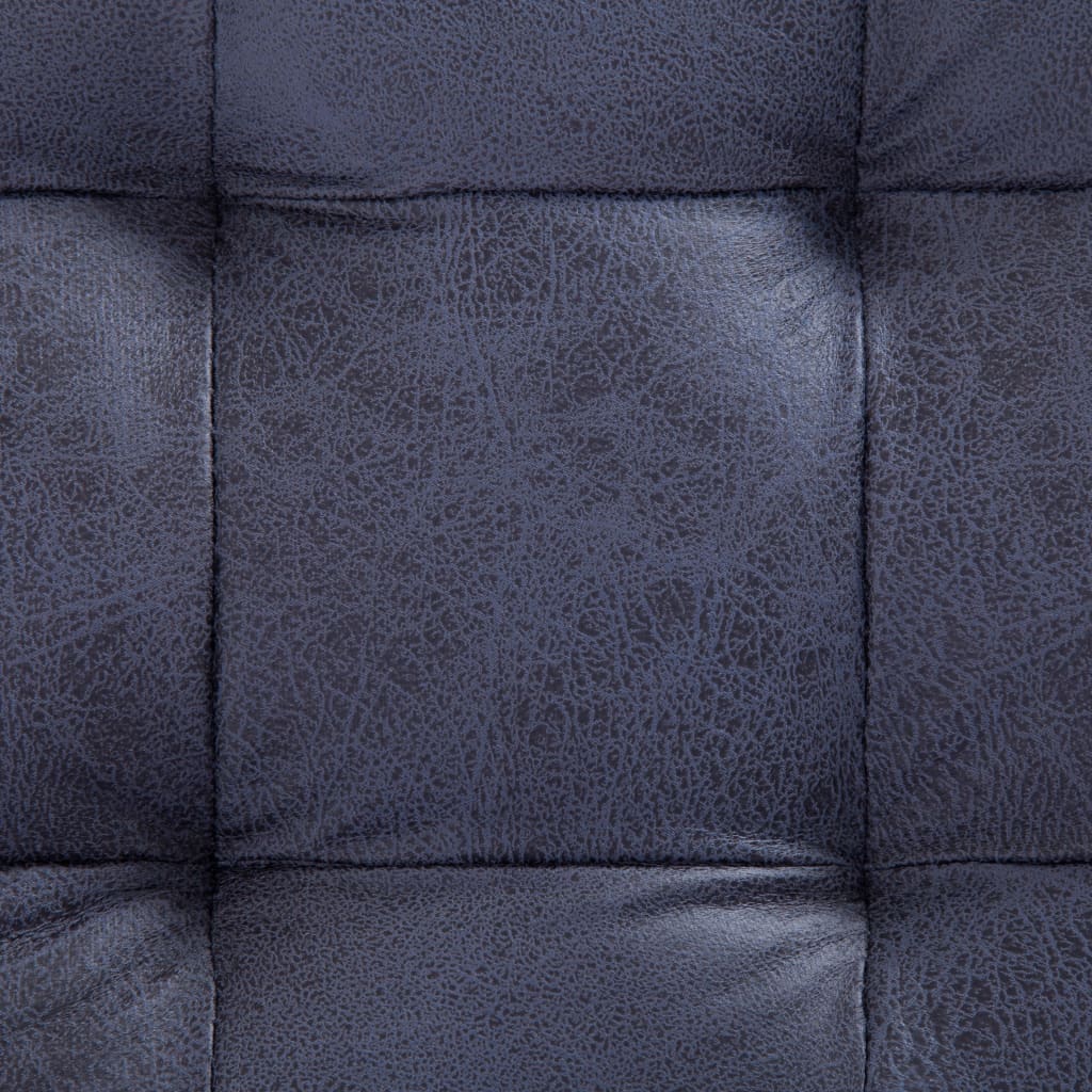 Cassapanca 87,5 cm Grigia in Similpelle Scamosciata | homemem39