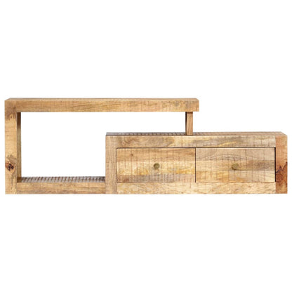 Mobile Porta TV 120x30x40 cm in Legno Massello di Mango