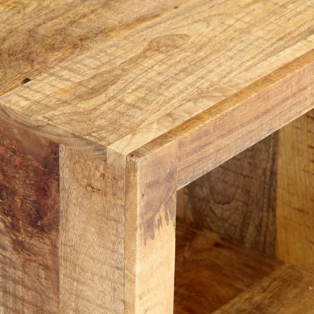 Mobile Porta TV 120x30x40 cm in Legno Massello di Mango