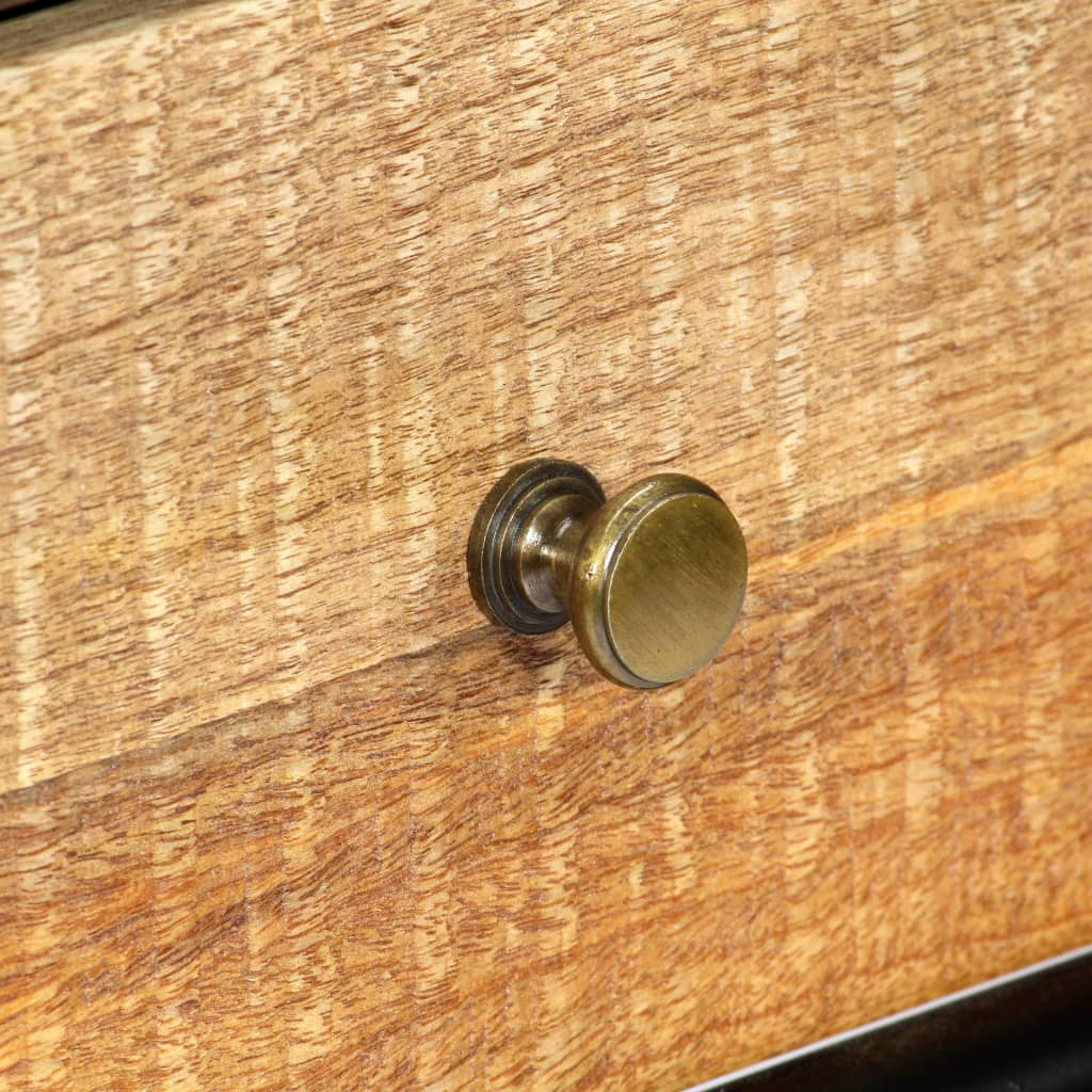 Tavolo Consolle 118x30x75 cm in Legno Massello di Mango | homemem39