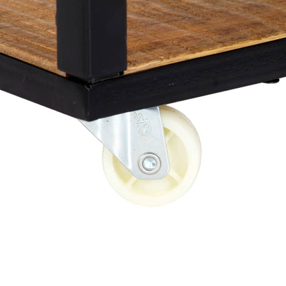 Tavolino da Salotto 90x50x40 cm in Legno Massello di Recupero | homemem39