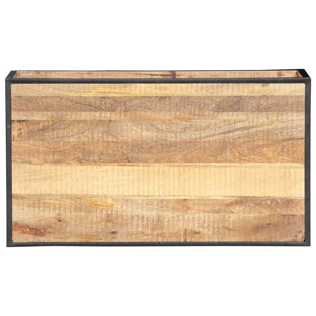 Tavolino da Salotto 90x50x40 cm in Legno Massello di Recupero | homemem39