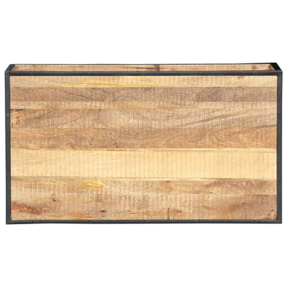 Tavolino da Salotto 90x50x40 cm in Legno Massello di Recupero | homemem39