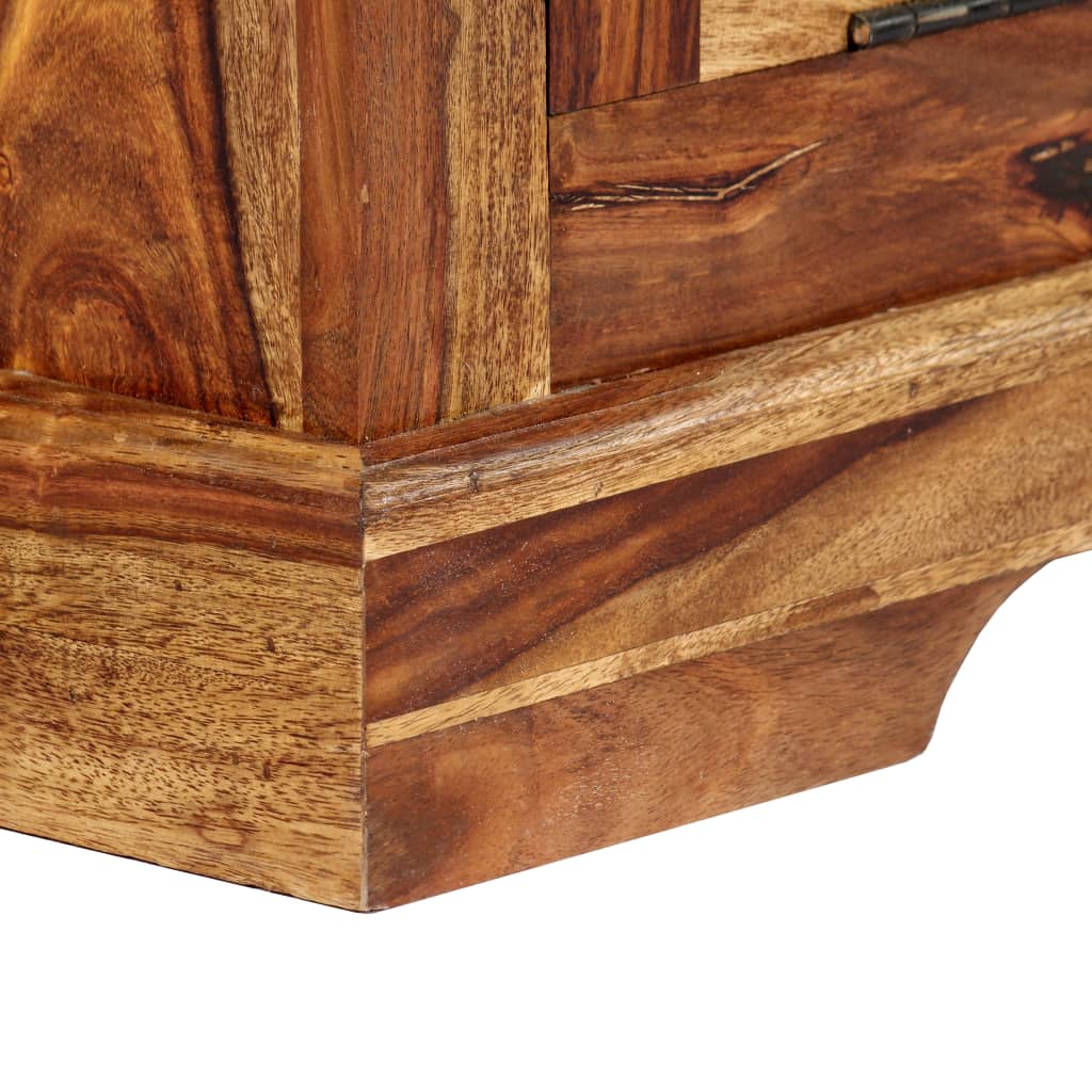 Scarpiera 140x35x90 cm in Legno Massello di Acacia