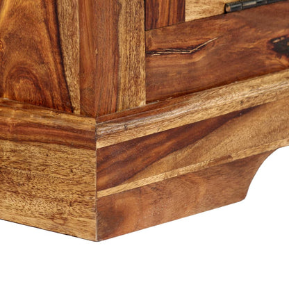 Scarpiera 140x35x90 cm in Legno Massello di Acacia