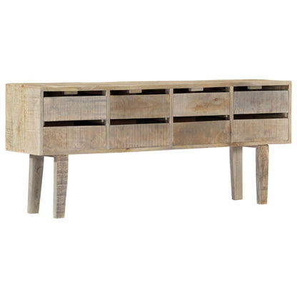 Credenza 140x30x60 cm in Legno Massello di Mango - homemem39
