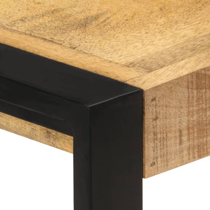 Armadietto 120x30x75 cm in Legno Massello di Mango - homemem39