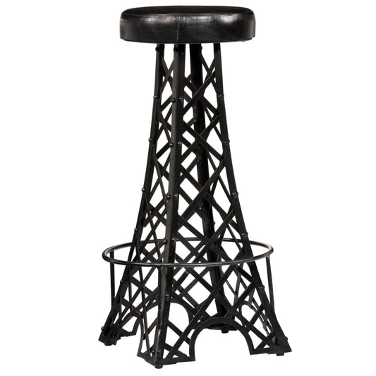 Sgabelli da Bar 2 pz in Vera Pelle - homemem39