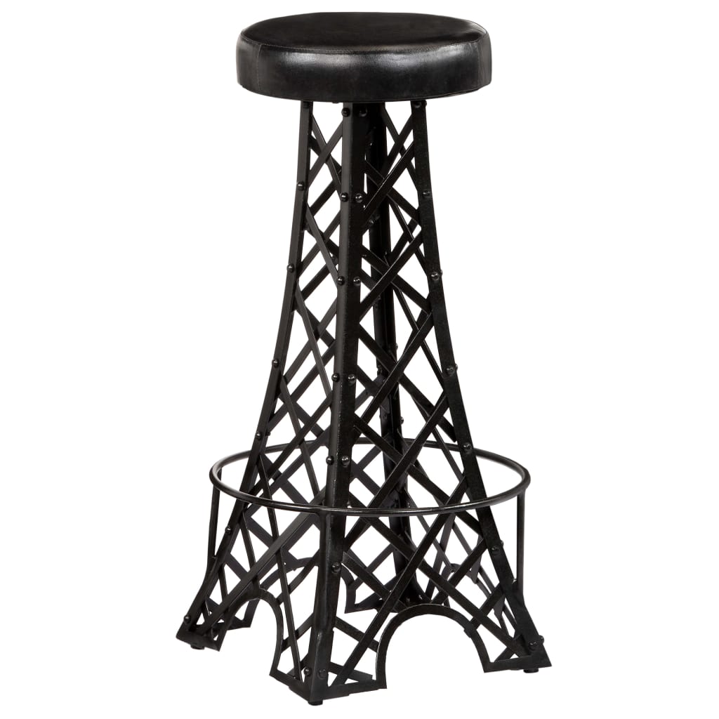 Sgabelli da Bar 2 pz in Vera Pelle - homemem39