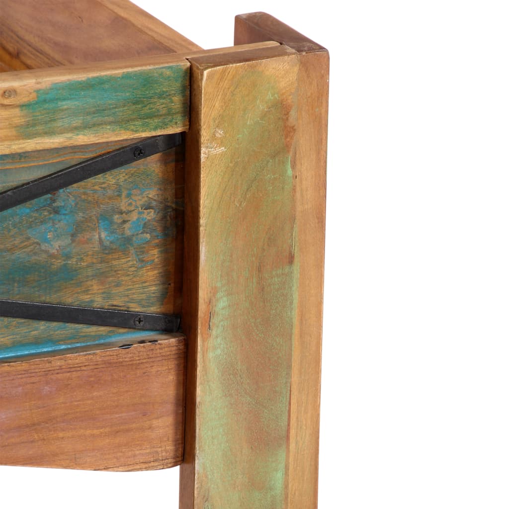 Giroletto senza Materasso in Legno di Recupero 140x200 cm | homemem39
