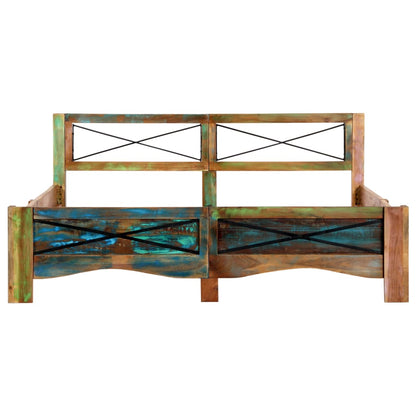 Giroletto senza Materasso in Legno di Recupero 160x200 cm | homemem39