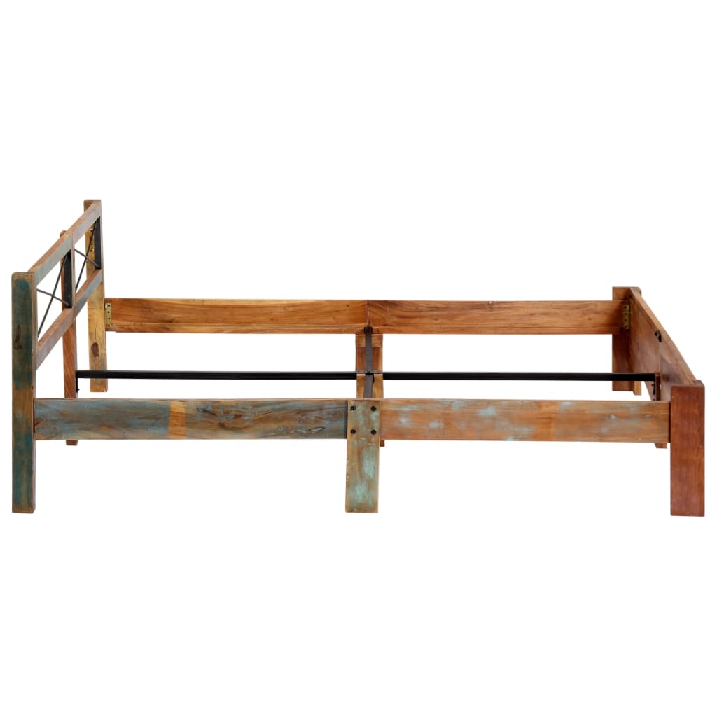 Giroletto senza Materasso in Legno di Recupero 180x200 cm | homemem39