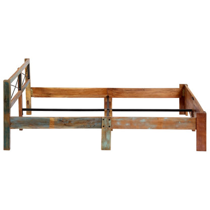 Giroletto senza Materasso in Legno di Recupero 180x200 cm | homemem39