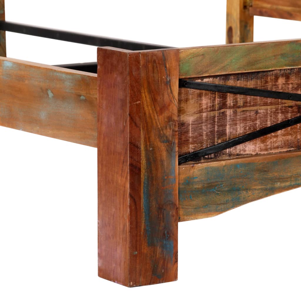 Giroletto senza Materasso in Legno di Recupero 180x200 cm | homemem39
