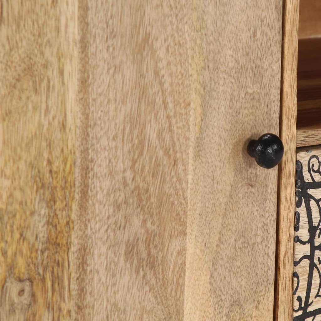 Mobile Porta TV 140x30x40 cm in Legno Massello di Mango | homemem39