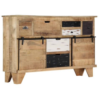 Credenza 140x38x90 cm in Legno Massello di Mango - homemem39