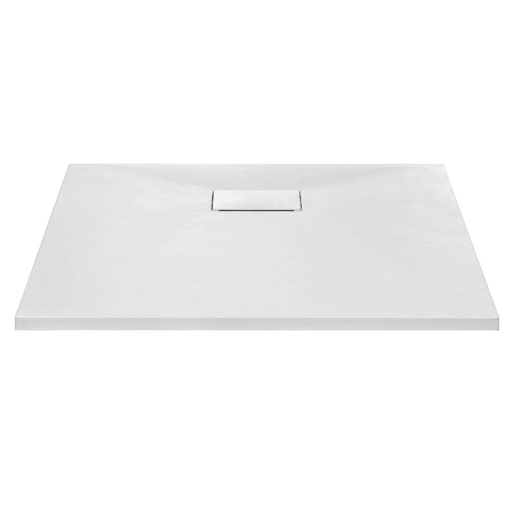 Piatto Doccia in SMC Bianco 90x80 cm - homemem39