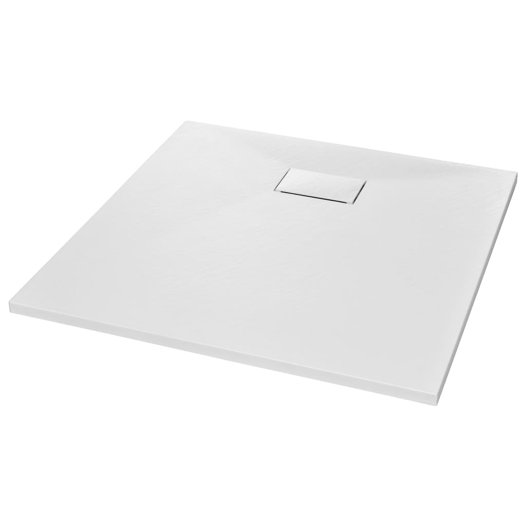Piatto Doccia in SMC Bianco 90x90 cm - homemem39