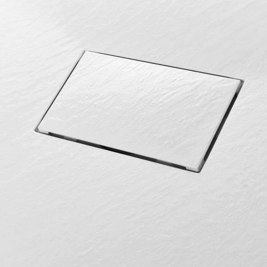 Piatto Doccia in SMC Bianco 100x80 cm - homemem39