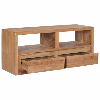 Mobile Porta TV 90x30x40 cm in Legno Massello di Teak | homemem39