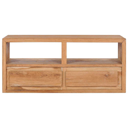 Mobile Porta TV 90x30x40 cm in Legno Massello di Teak | homemem39