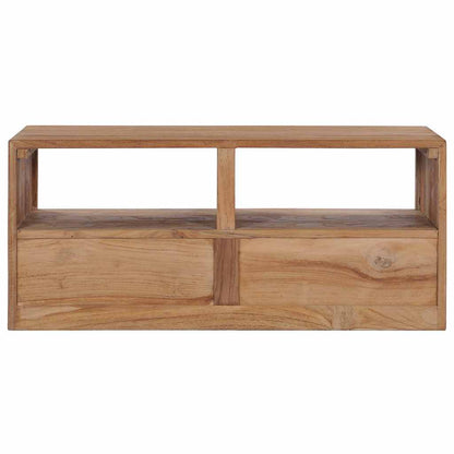 Mobile Porta TV 90x30x40 cm in Legno Massello di Teak | homemem39