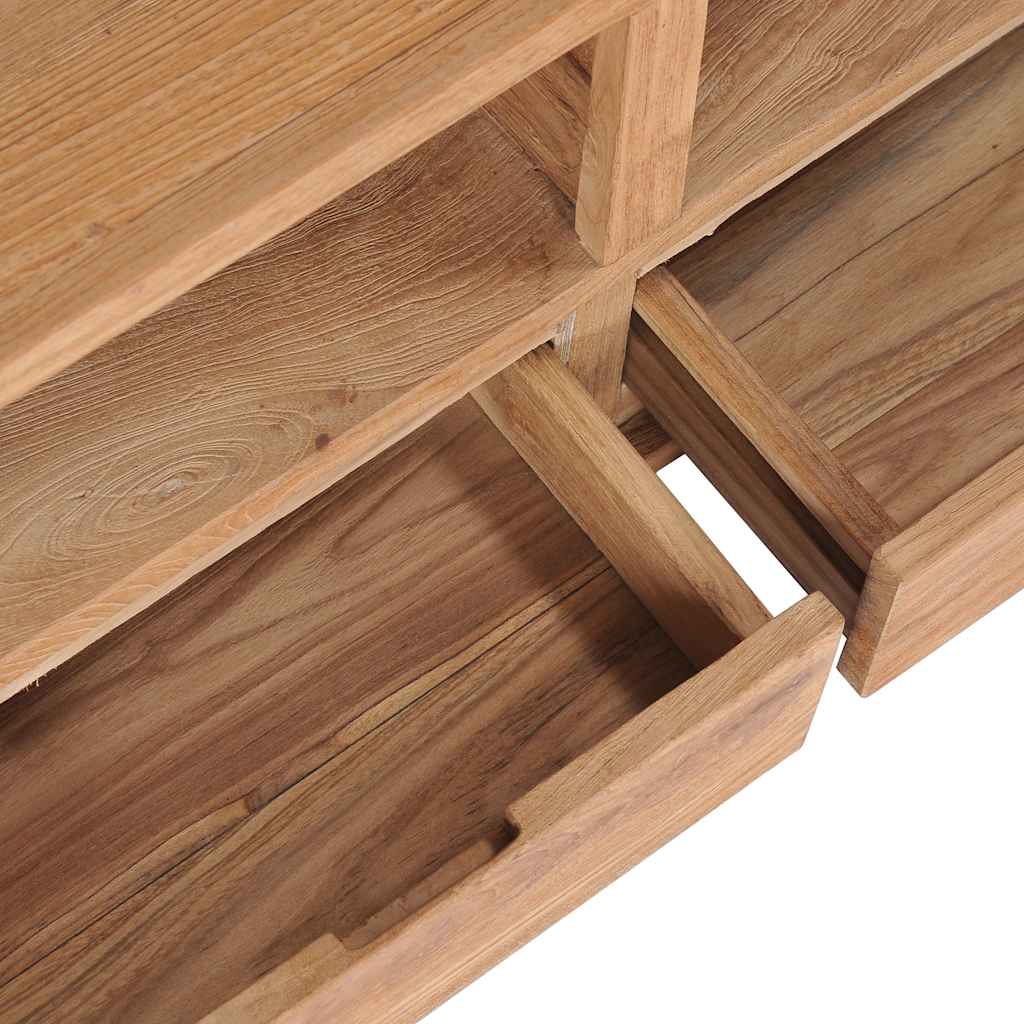 Mobile Porta TV 90x30x40 cm in Legno Massello di Teak | homemem39