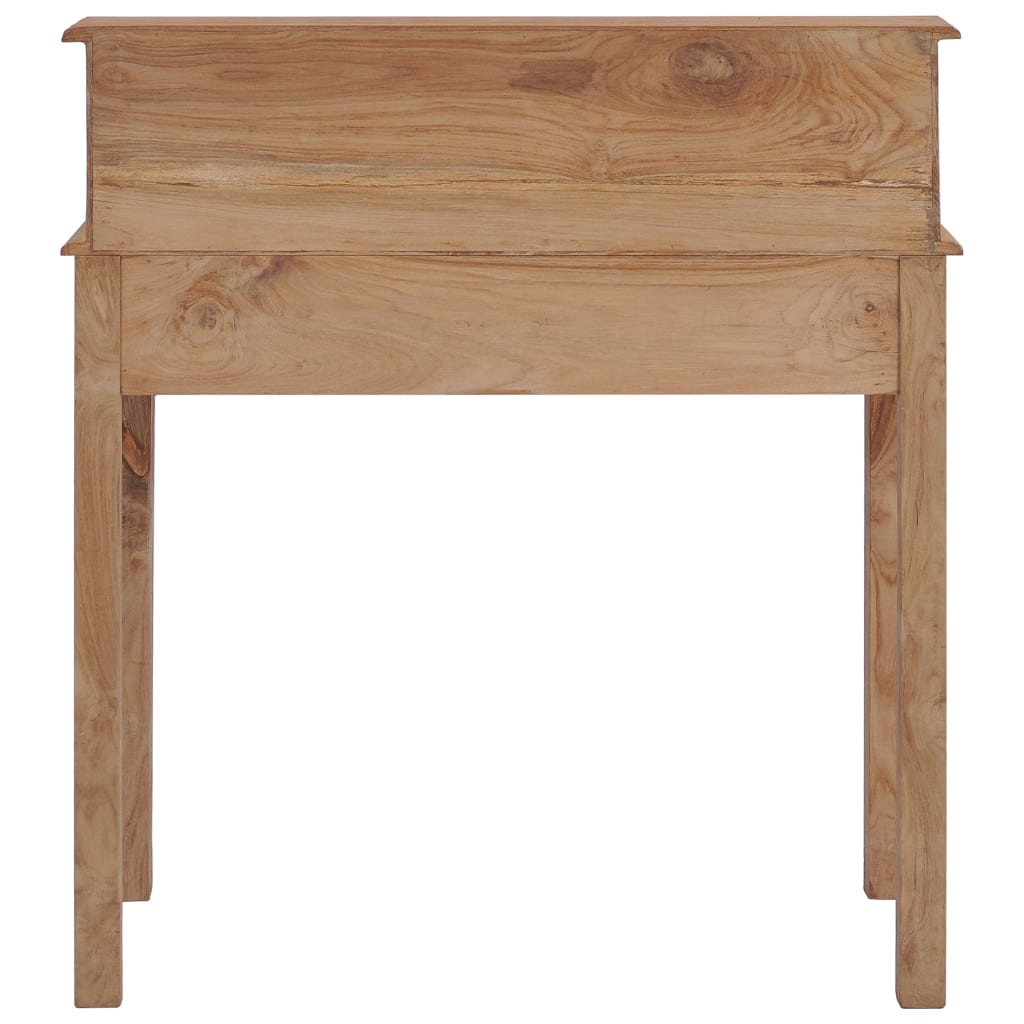 Scrivania 90x50x100 cm in Legno Massello di Teak - homemem39