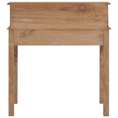 Scrivania 90x50x100 cm in Legno Massello di Teak - homemem39