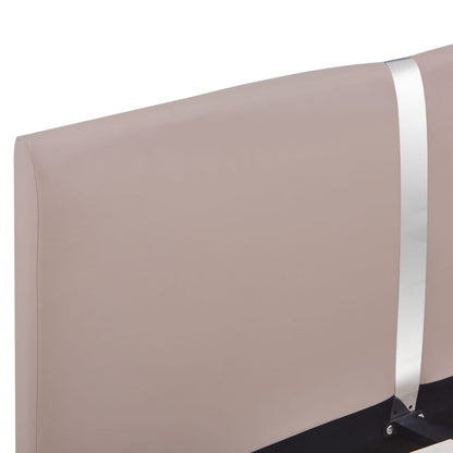 Giroletto senza Materasso Cappuccino in Similpelle 140x200 cm | homemem39
