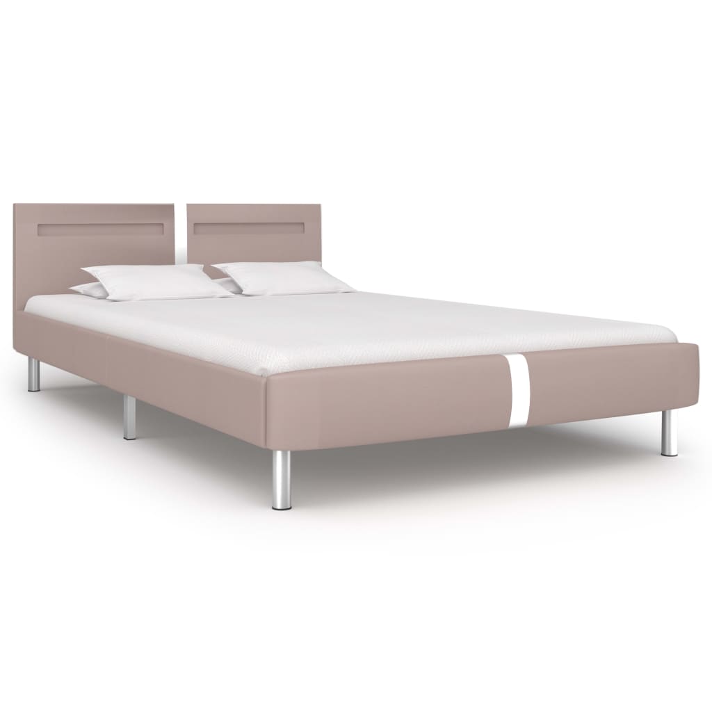 Giroletto con LED senza Materasso Cappuccino 120x200 cm | homemem39