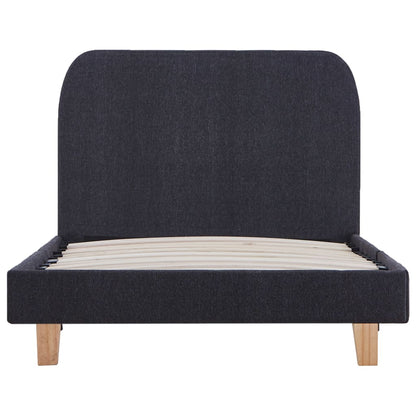 Giroletto senza Materasso Grigio Scuro 90x200 cm Tessuto | homemem39
