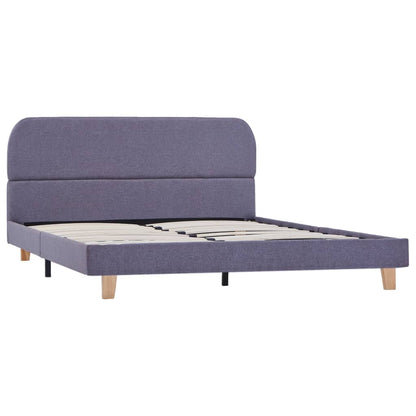 Giroletto senza Materasso Grigio Chiaro 140x200 cm Tessuto | homemem39