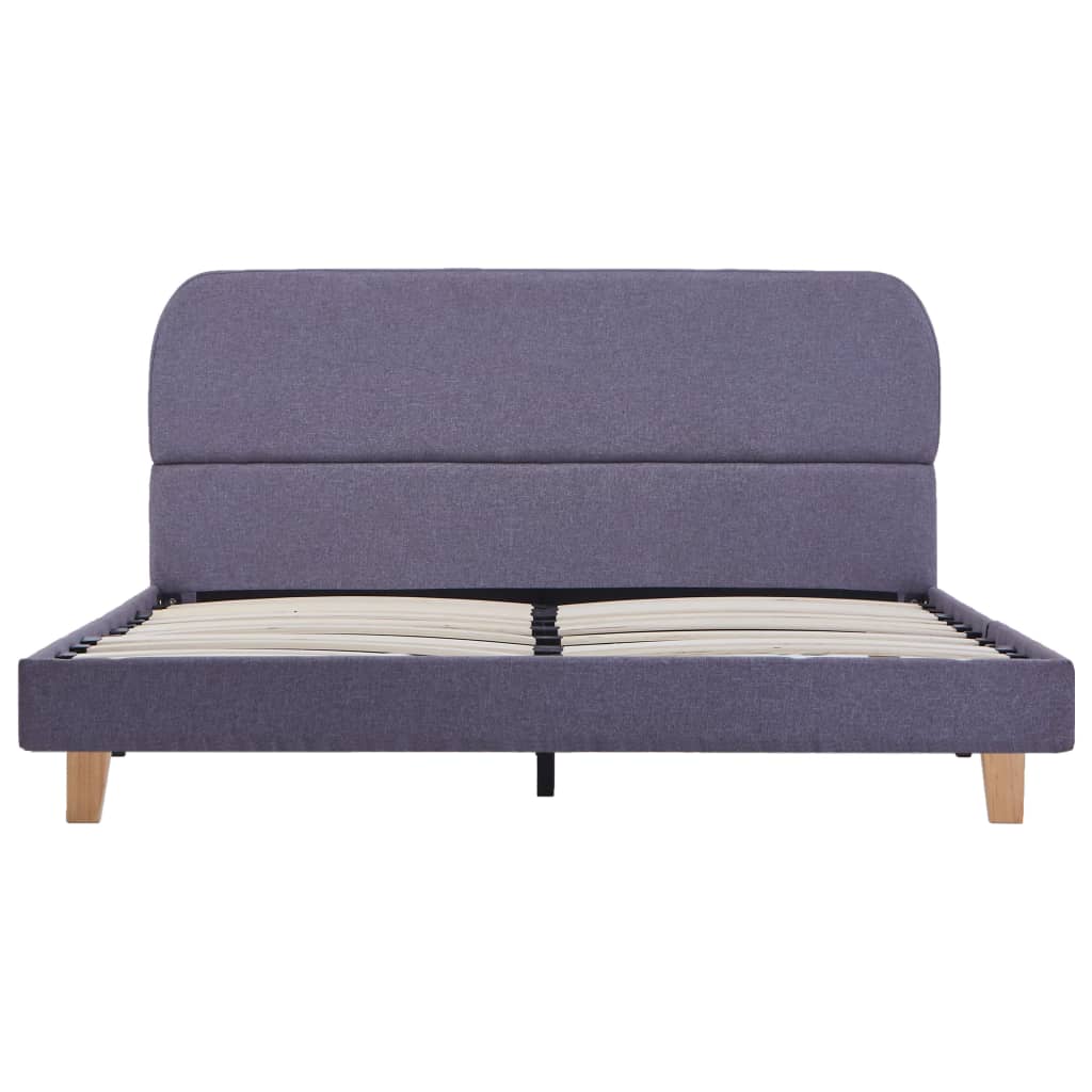 Giroletto senza Materasso Grigio Chiaro 140x200 cm Tessuto | homemem39