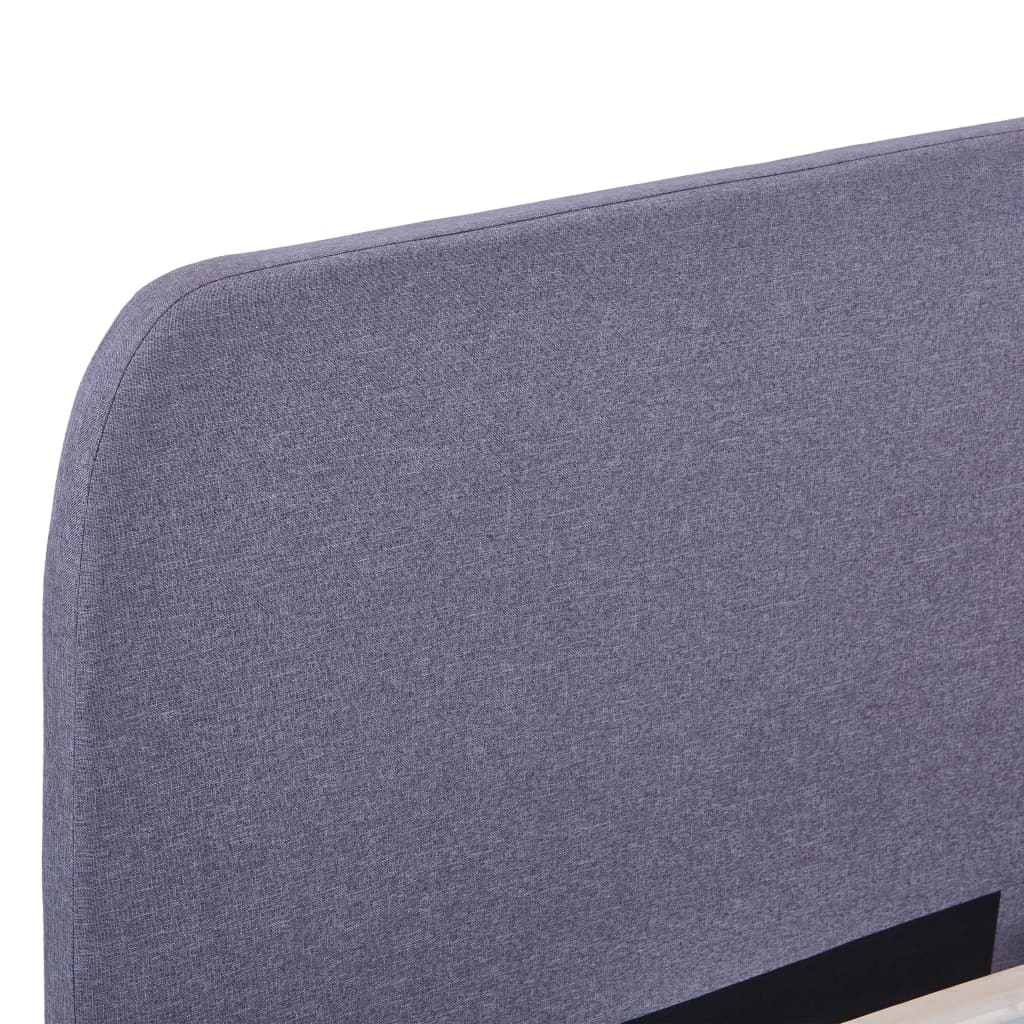 Giroletto senza Materasso Grigio Chiaro 160x200 cm Tessuto