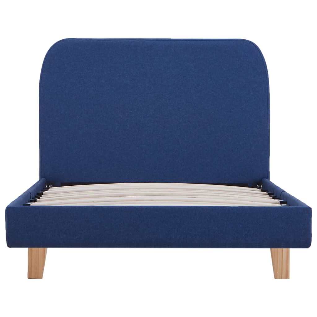 Giroletto senza Materasso Blu 90x200 cm in Tessuto | homemem39