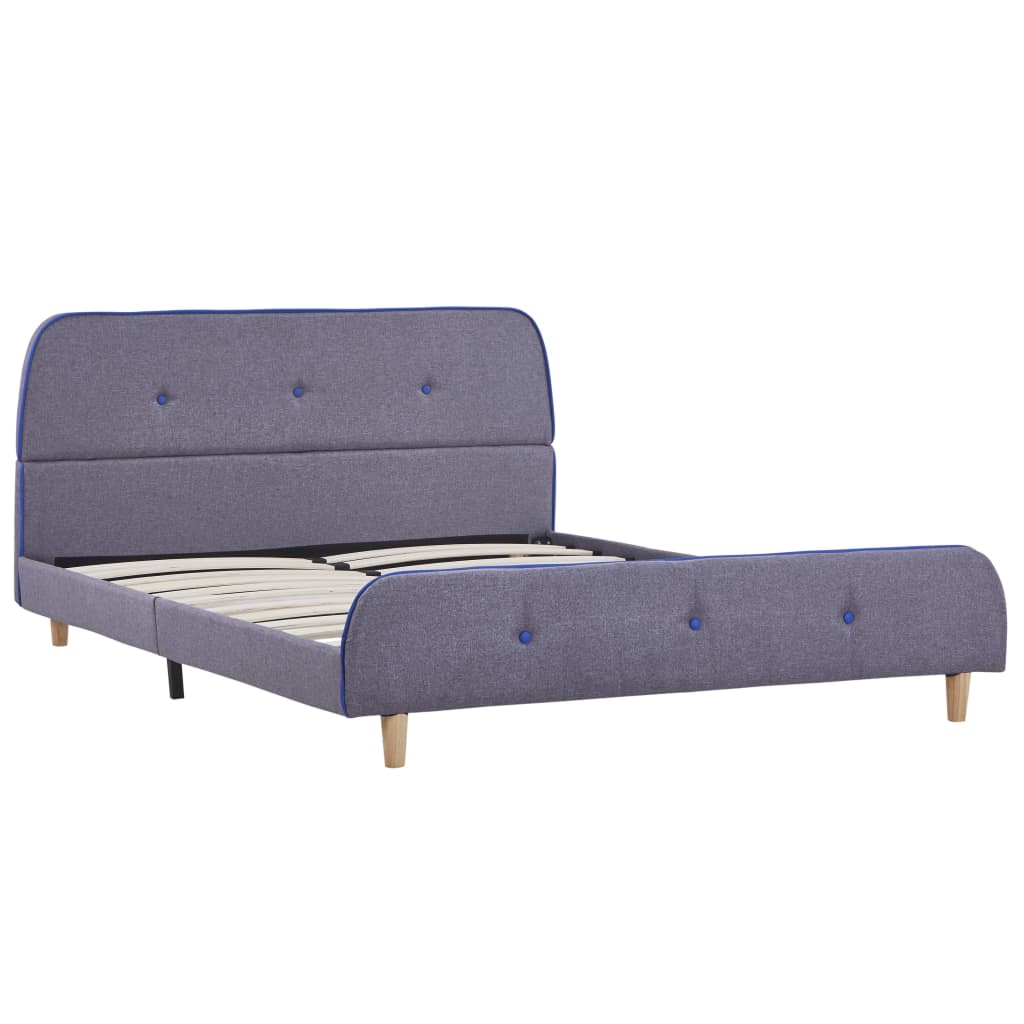 Giroletto senza Materasso Grigio Chiaro 140x200 cm Tessuto | homemem39