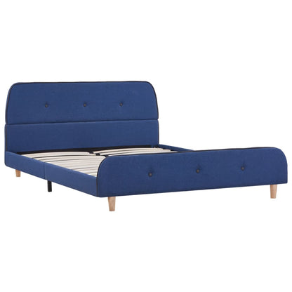 Giroletto senza Materasso Blu 140x200 cm in Tessuto | homemem39