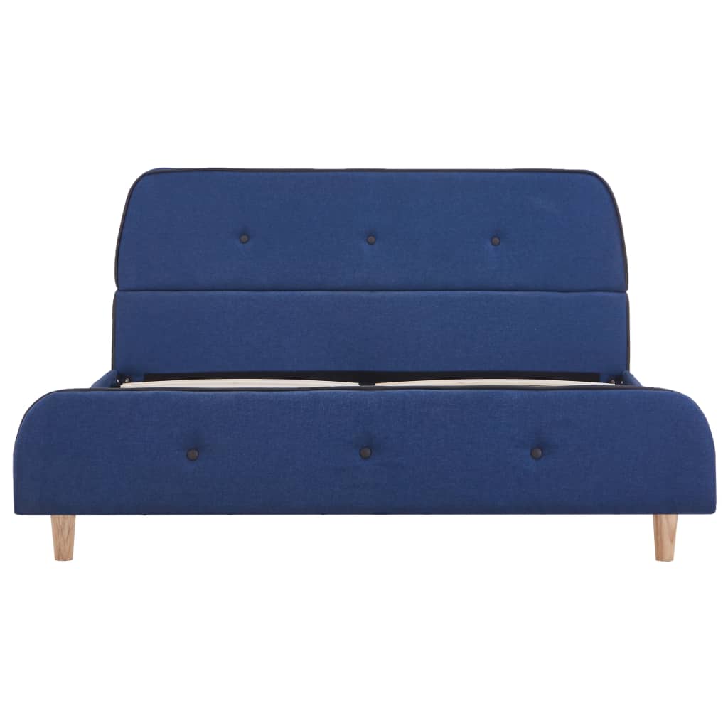Giroletto senza Materasso Blu 140x200 cm in Tessuto | homemem39