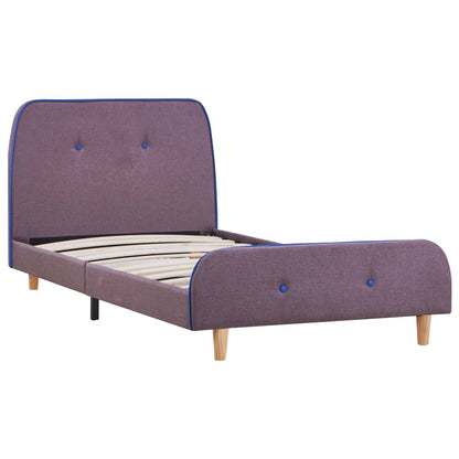 Giroletto senza Materasso Tortora 90x200 cm in Tessuto | homemem39